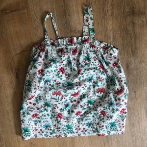 Floral Gap Kids Girls Sz L (10) Top